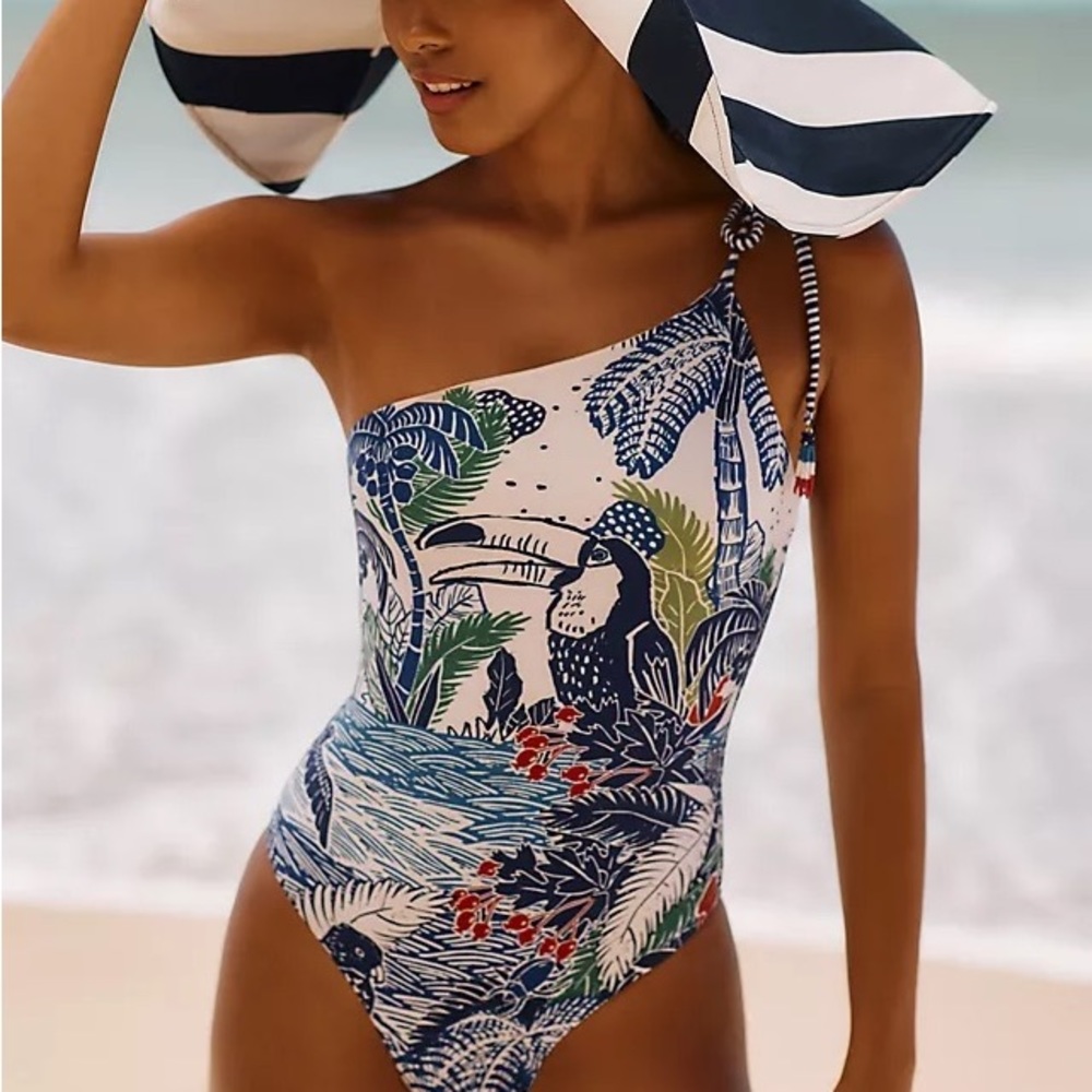 Farm Rio Graphic Rio One-Piece Swimsuit
